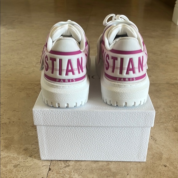 Dior ID ‘Raspberry Gradient’ Sneakers Size 38 - Picture 3 of 13